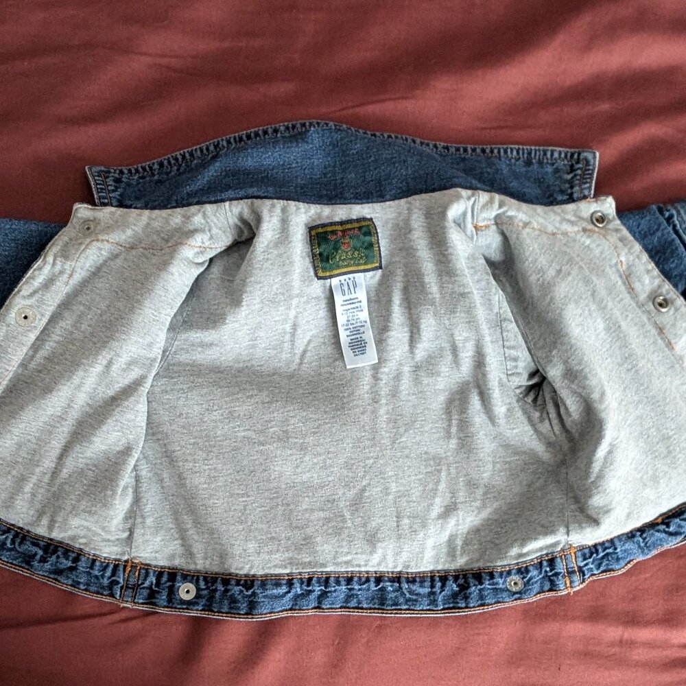 90s Vintage Baby Gap Denim Jackets – Toddler/Baby Classic Jean Jackets (set) - Picture 3 of 8